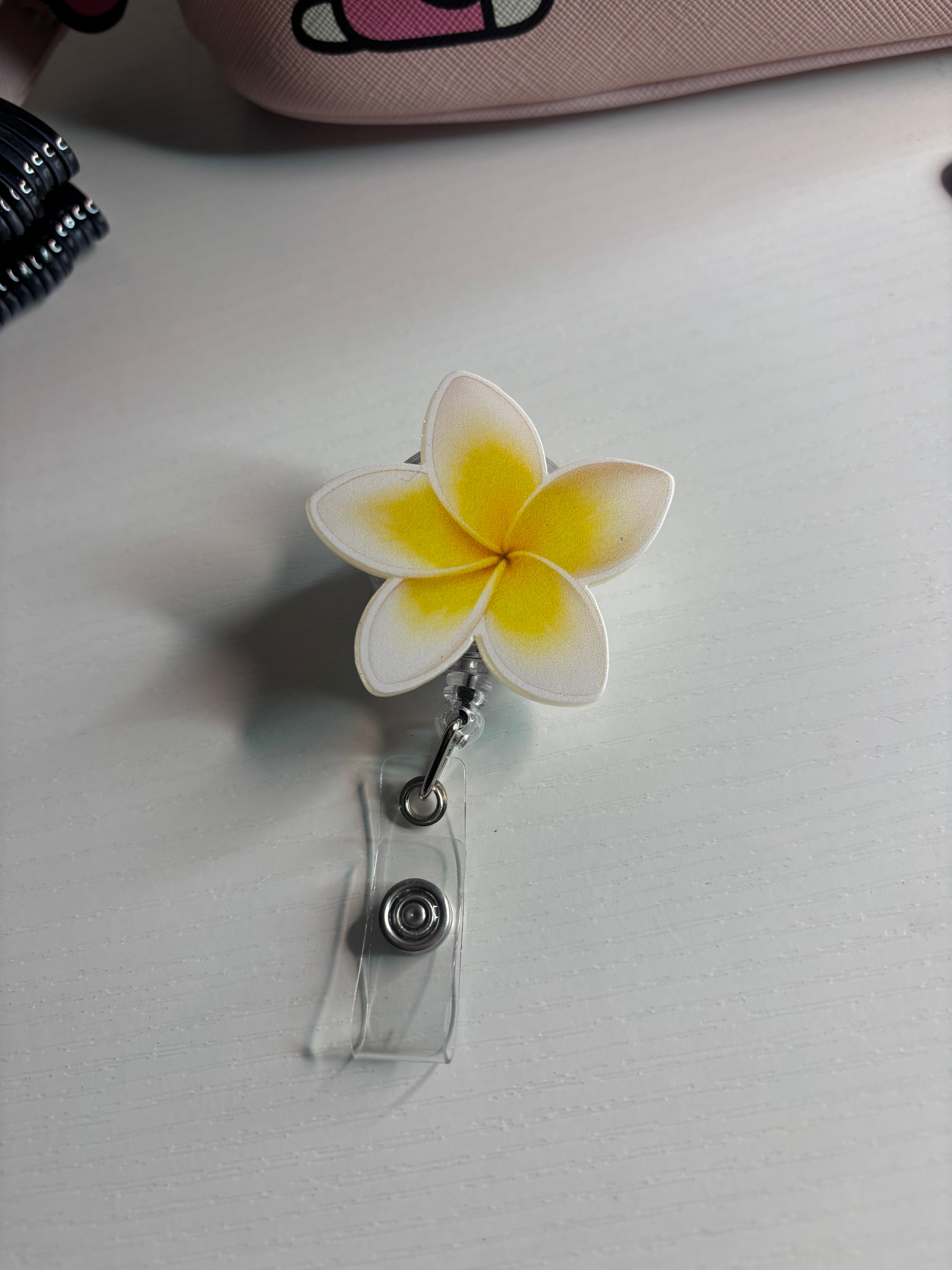 Flower Badge Reel