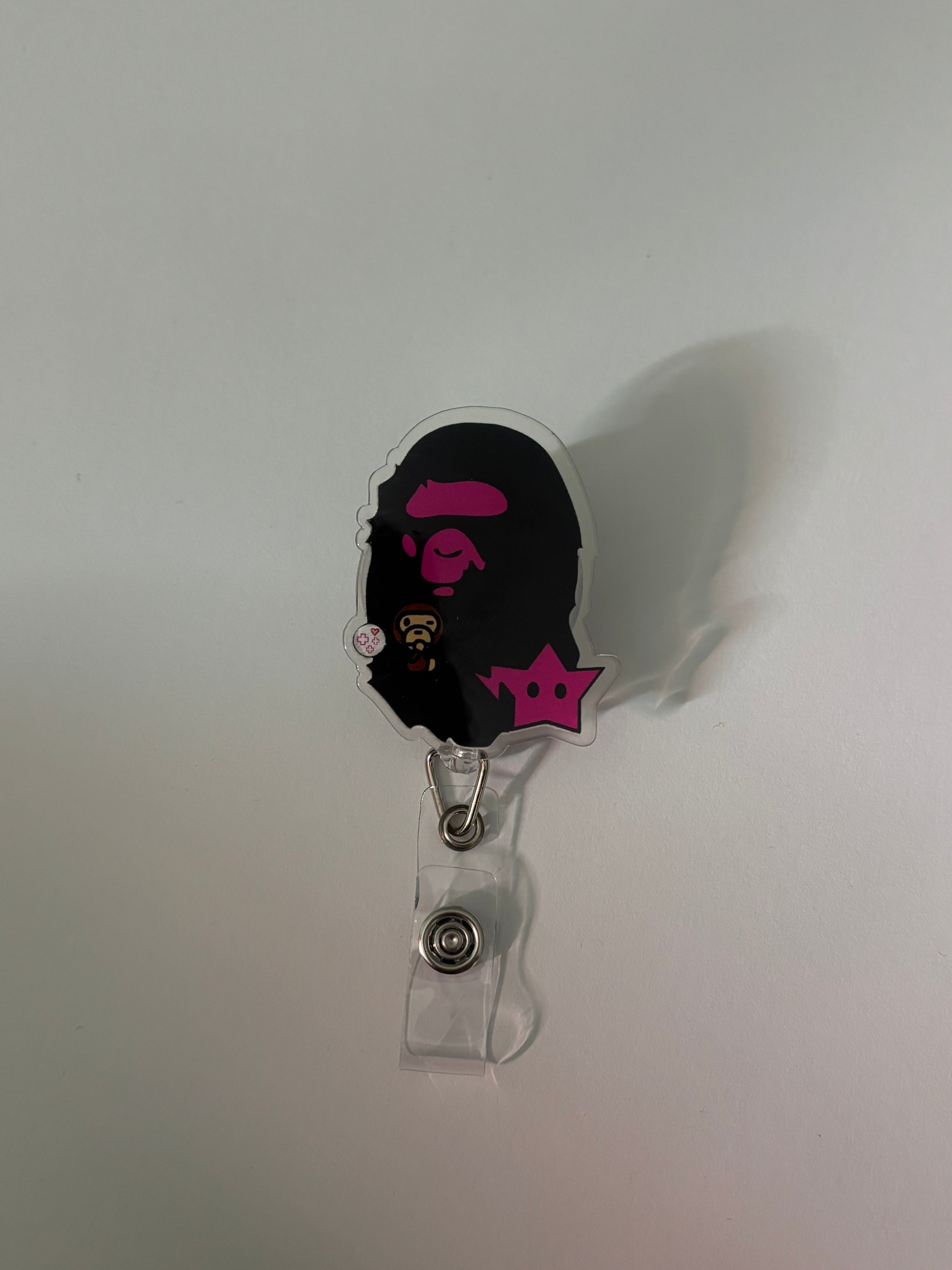 Black & Hot Pink Logo