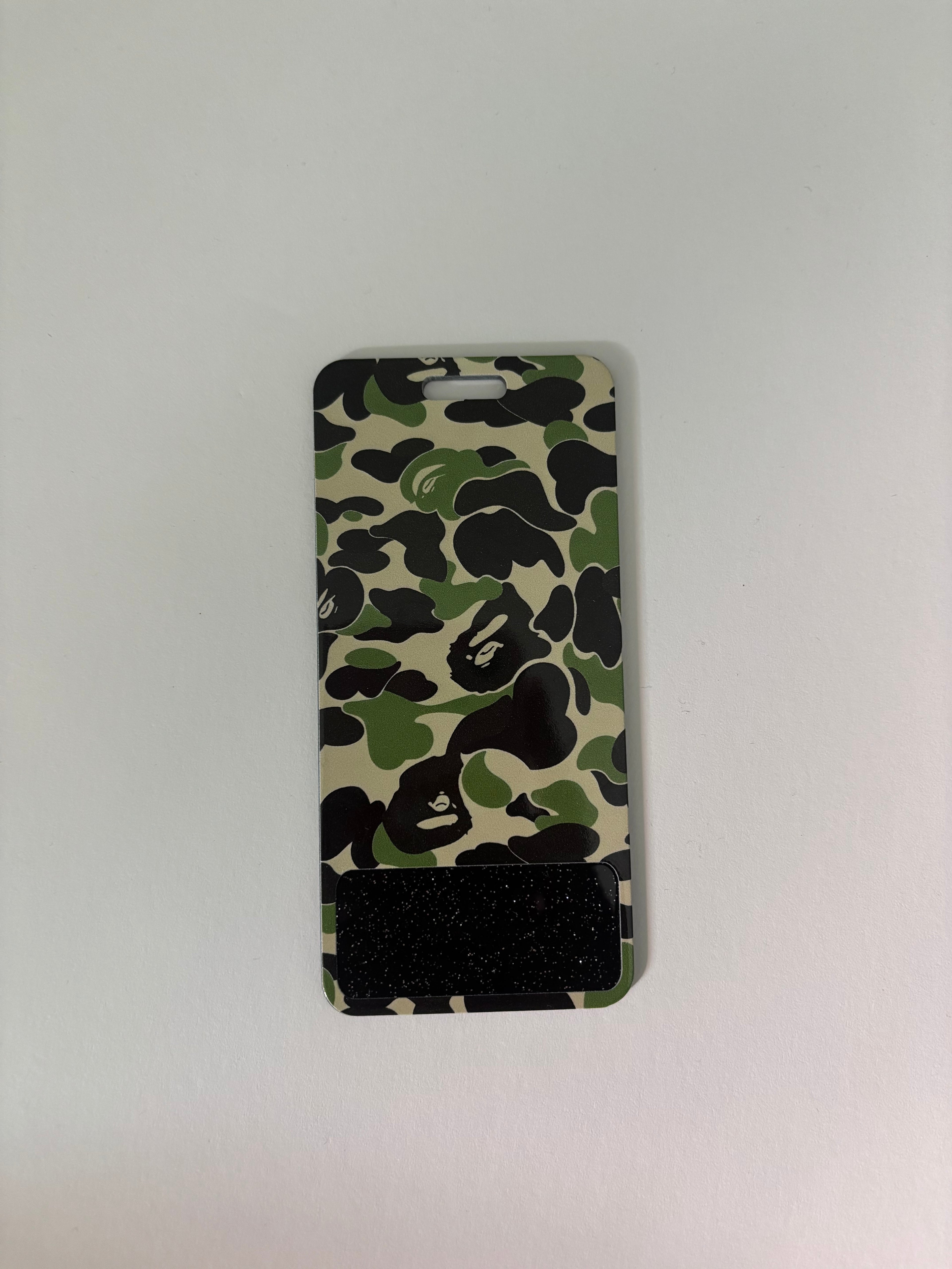 Green Camo Badge Buddy