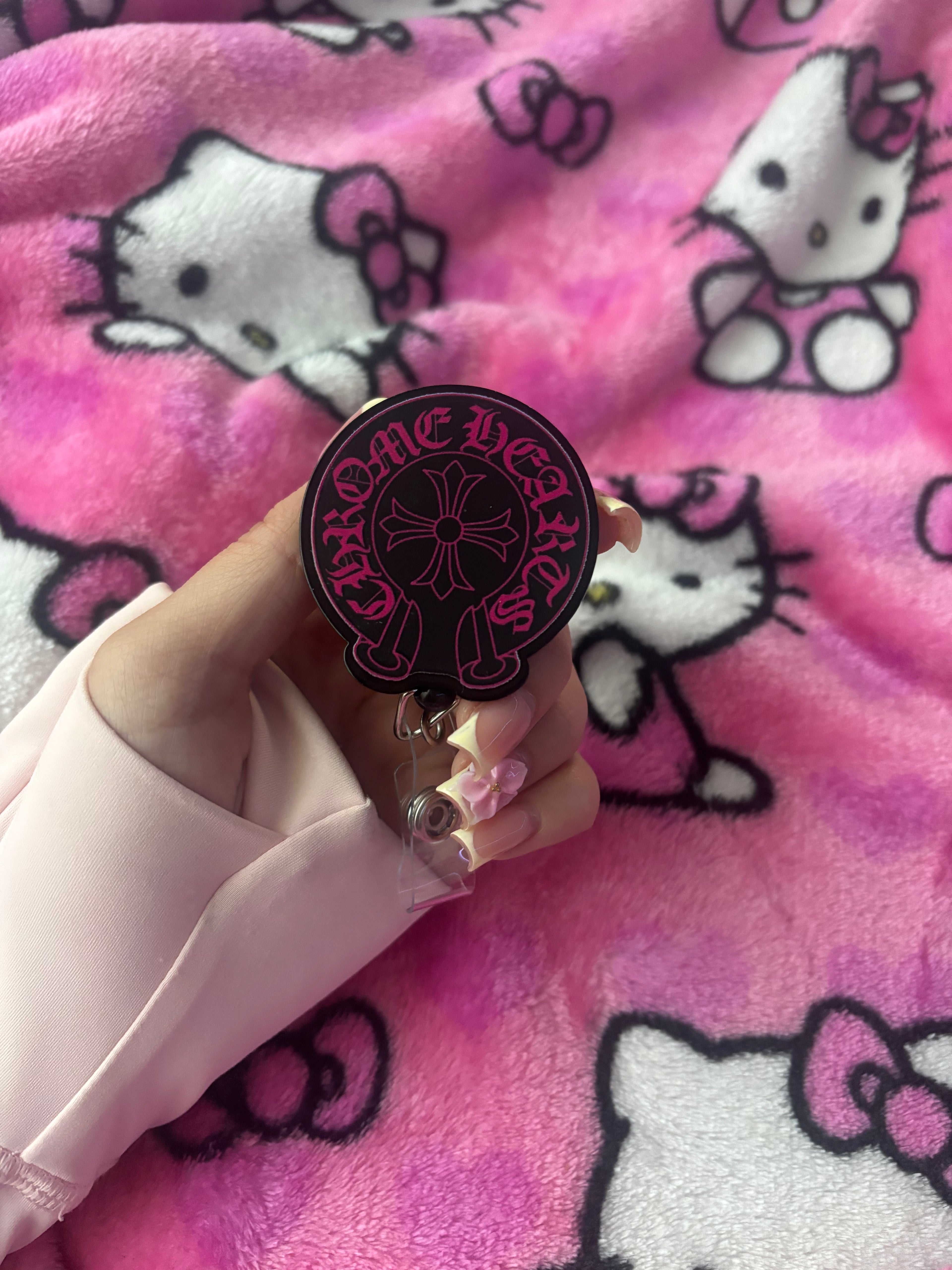 CHROME BADGE REEL